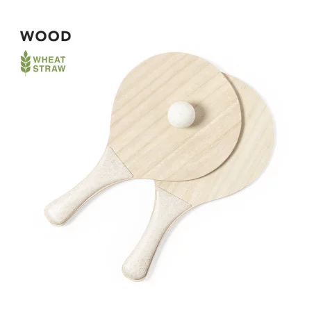 Raquette en bois et canne de blé Saiker 