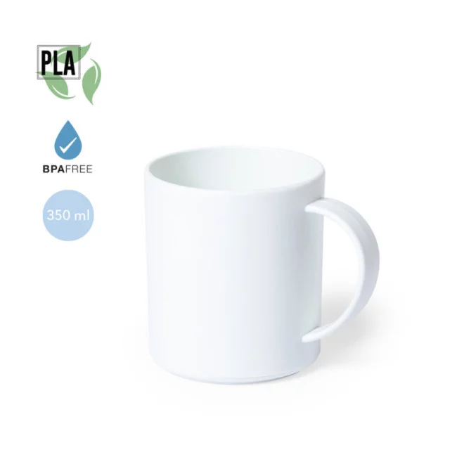 Mug publicitaire en PLA Pioka 