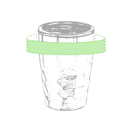 Verre thermique publicitaire Blur 