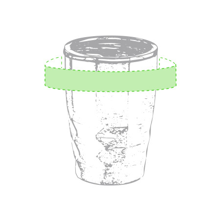 Verre thermique publicitaire Blur 