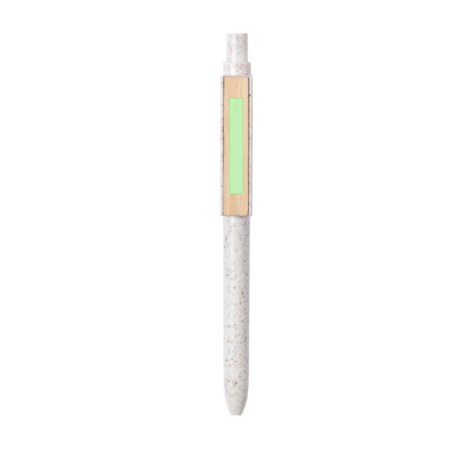Stylo naturel en canne de blé et bambou Yusin 
