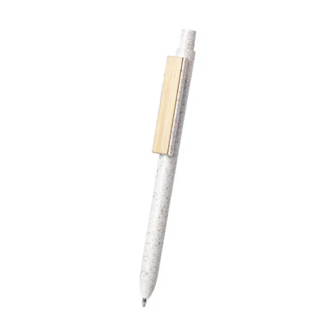 Stylo naturel en canne de blé et bambou Yusin 