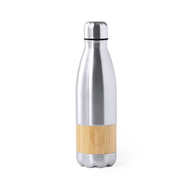 Bouteille publicitaire acier et bambou Guiver 750 ml