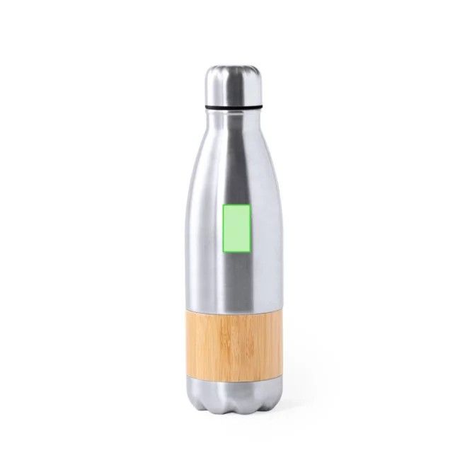 Bouteille publicitaire acier et bambou Guiver 750 ml