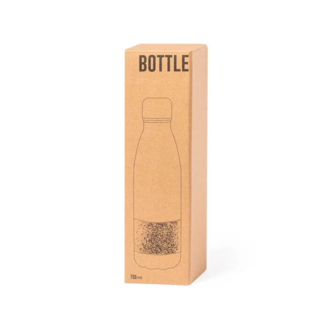 Bouteille acier et liège publicitaire Sereok 750 ml 