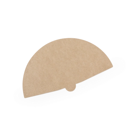 Eventail publicitaire en carton Bilsom 