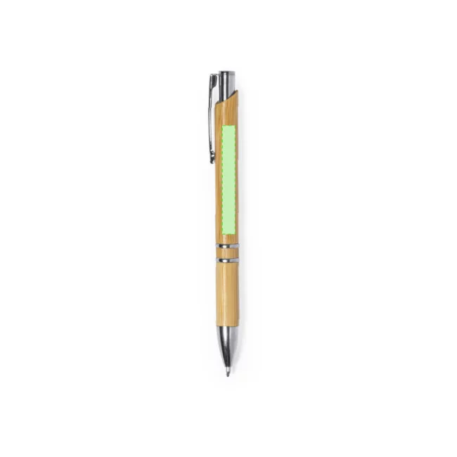 Coffret carnet A5 et stylo bille en bambou Hecan