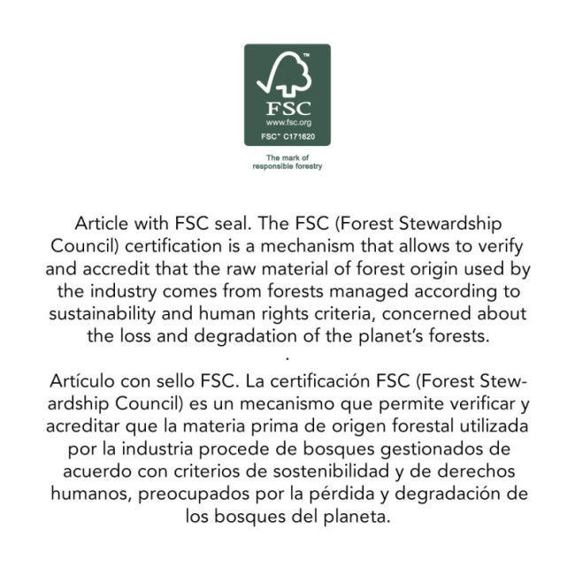 Powerbank personnalisée FSC Diuk 