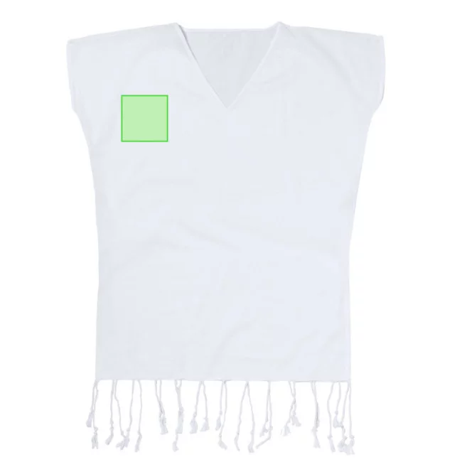 Caftan publicitaire en coton Roseux 