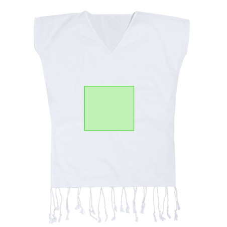 Caftan publicitaire en coton Roseux 