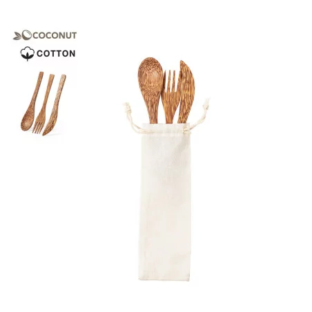 Set de couverts réutilisables Socex 