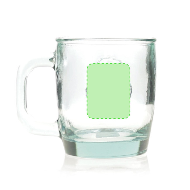 Tasse en verre recyclé Chantir 400 ml 