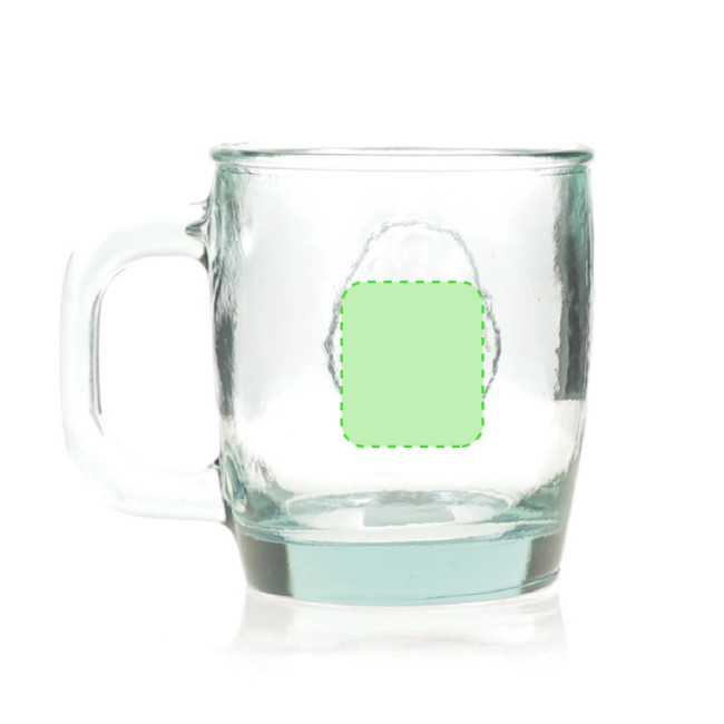 Tasse en verre recyclé Chantir 400 ml 