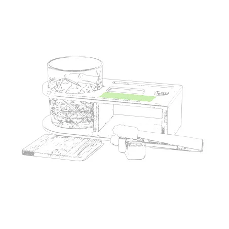 Set à whisky publicitaire devon 