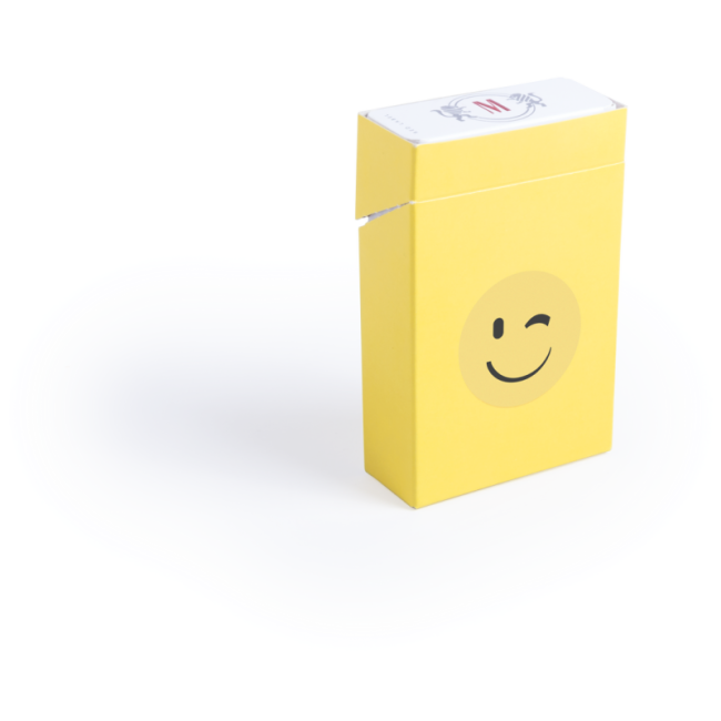 Etui paquet de cigarettes smiley 