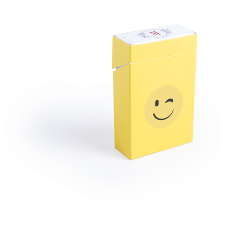 Etui paquet de cigarettes smiley 