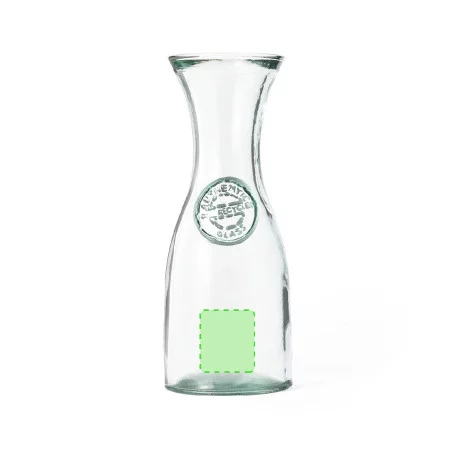 Carafe en verre recyclé publicitaire Zaslet 800 ml 