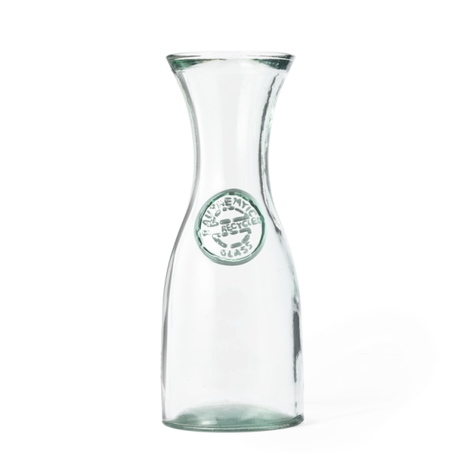Carafe en verre recyclé publicitaire Zaslet 800 ml 