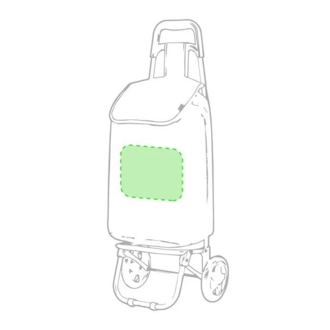 Chariot de courses en RPET DAGGIO 