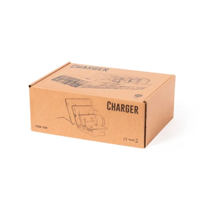 Hub de changement en bambou Lupint 