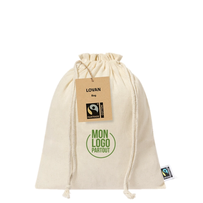 Pochon personnalisable Fairtrade Lovan