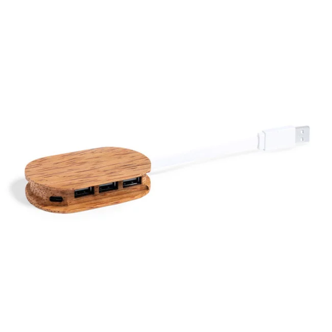 Hub USB en noix de coco Dagobat 
