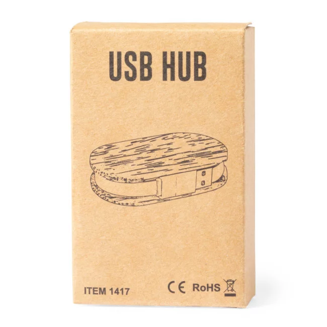 Hub USB en noix de coco Dagobat 