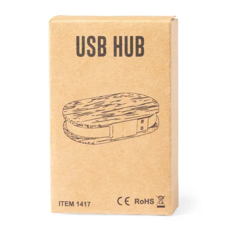 Hub USB en noix de coco Dagobat 