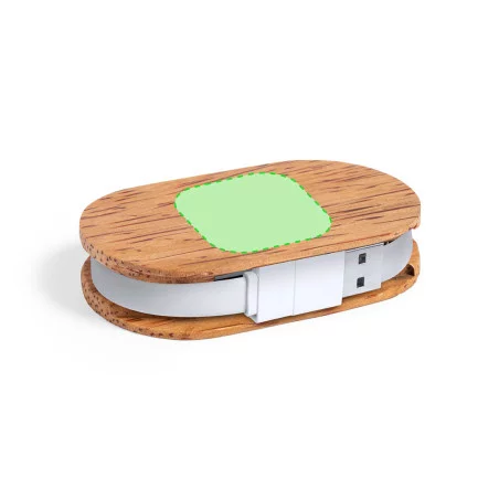 Hub USB en noix de coco Dagobat 