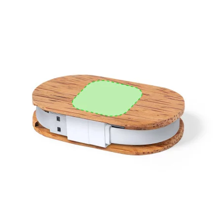 Hub USB en noix de coco Dagobat 