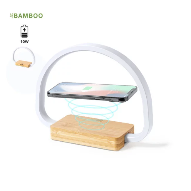 Lampe publicitaire avec chargeur induction Labrum 