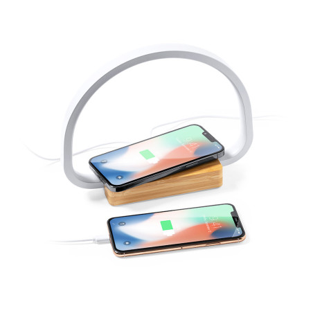 Lampe publicitaire avec chargeur induction Labrum 