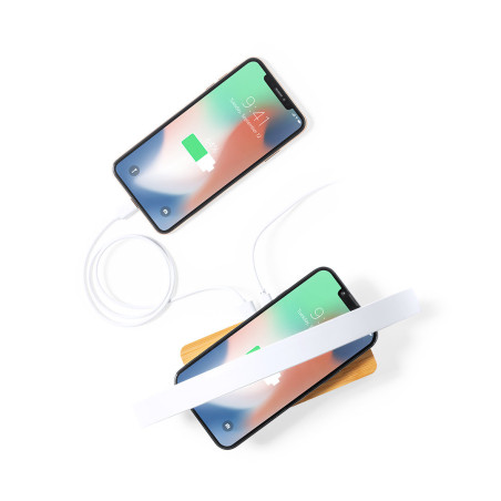 Lampe publicitaire avec chargeur induction Labrum 