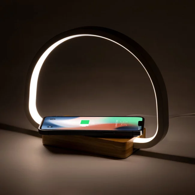 Lampe publicitaire avec chargeur induction Labrum 