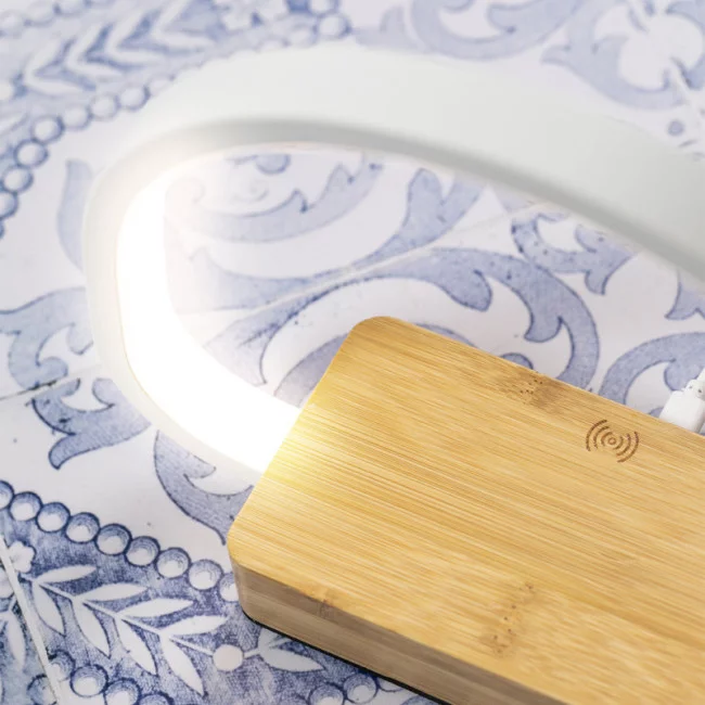 Lampe publicitaire avec chargeur induction Labrum 