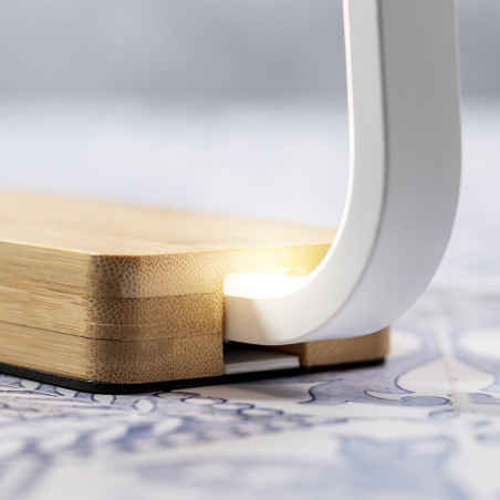 Lampe publicitaire avec chargeur induction Labrum 