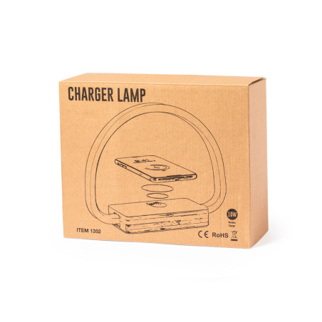 Lampe publicitaire avec chargeur induction Labrum 