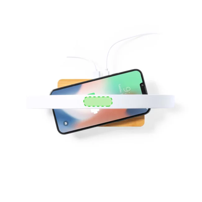 Lampe publicitaire avec chargeur induction Labrum 