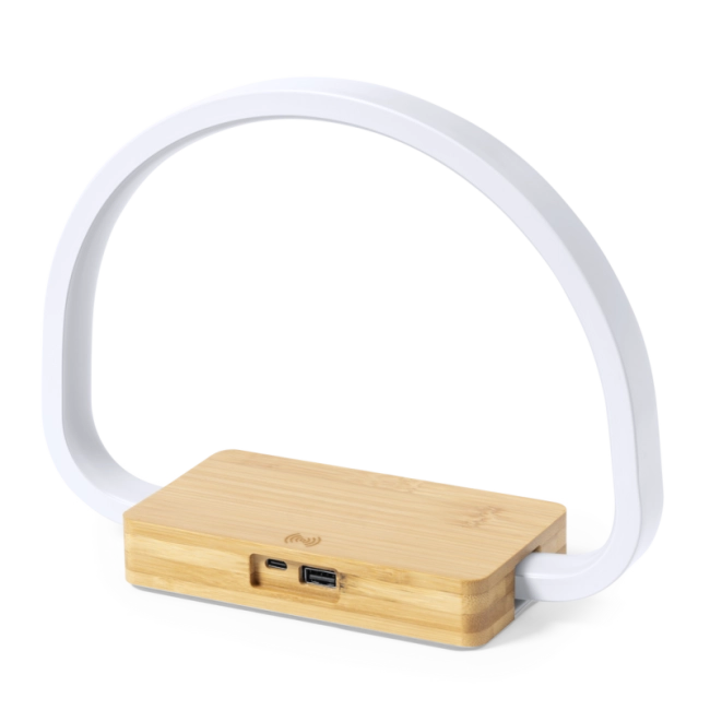 Lampe publicitaire avec chargeur induction Labrum 