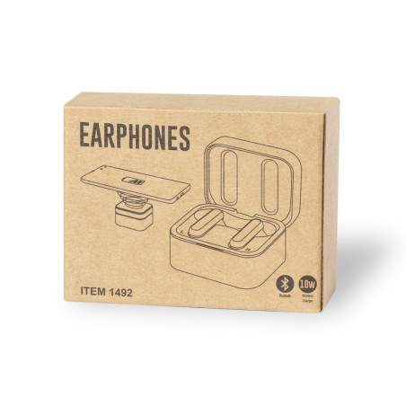 Écouteurs publicitaires avec boitier induction Billins 