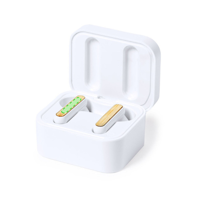 Écouteurs publicitaires avec boitier induction Billins 