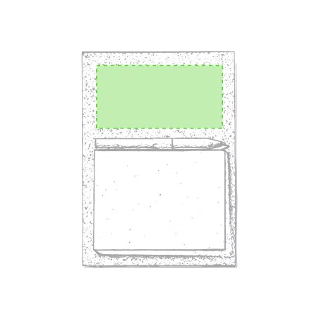 Magnet bloc-notes personnalisable Kibly 