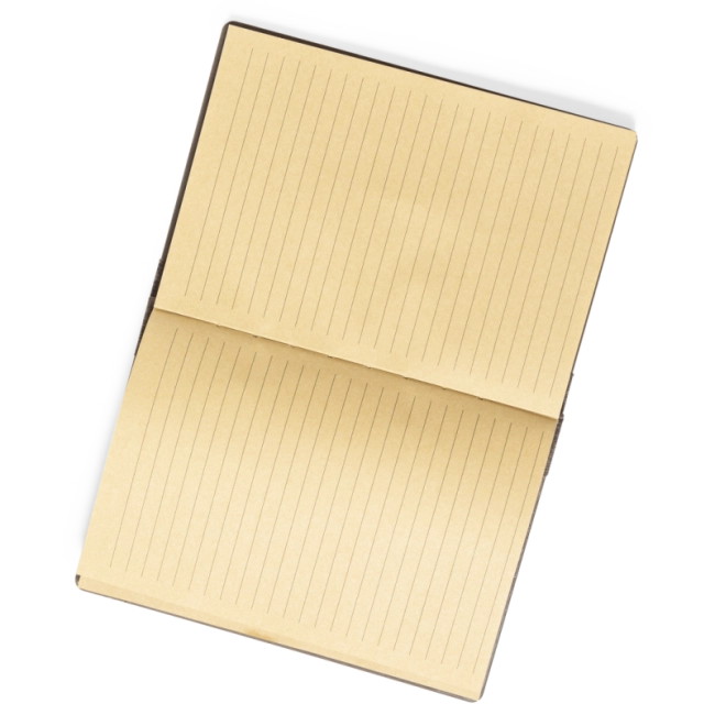 Carnet publicitaire en fibre de café Lando 