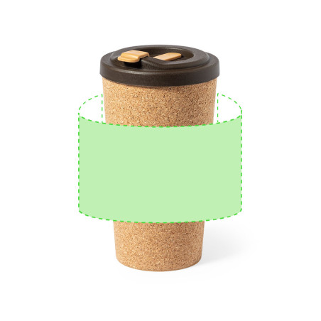 Gobelet en liège publicitaire Borio 500 ml 