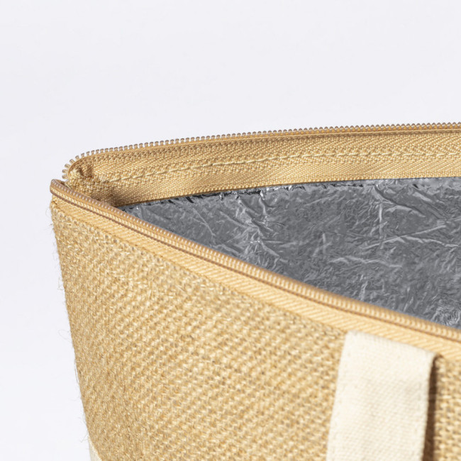 Sac en coton et jute publicitaire isotherme Linax