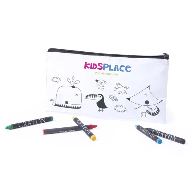 Trousse à colorier publicitaire skinga 