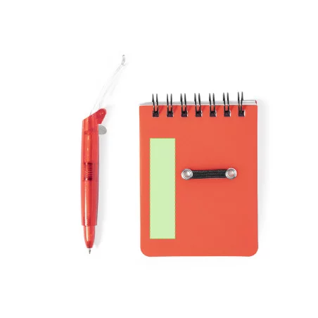 Mini cahier avec stylo duxo 