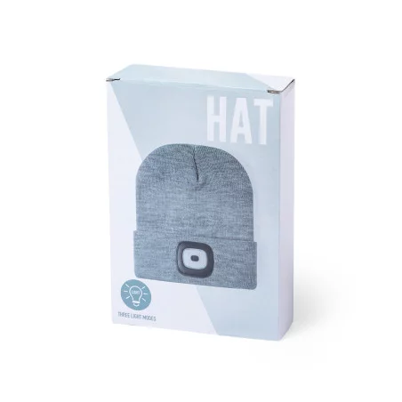 Bonnet publicitaire avec Led frontale Koppy 