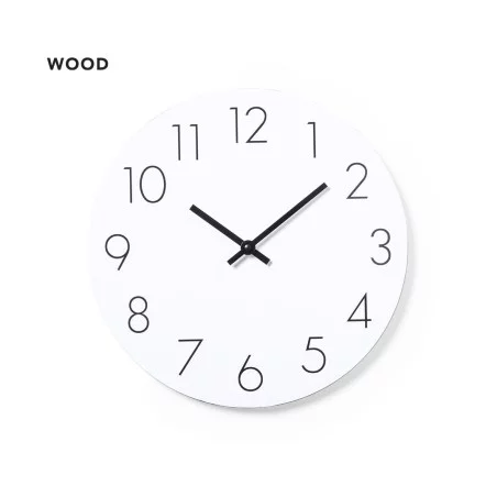 Horloge murale en bois Kajim 