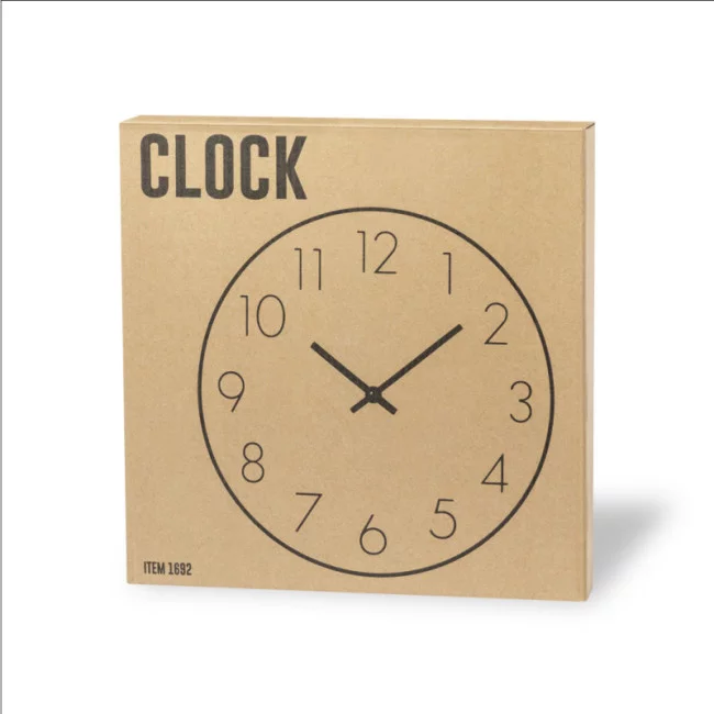 Horloge murale en bois Kajim 